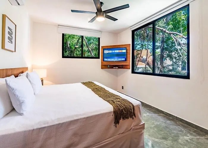 Magnificent One Block From Playacar Apartment