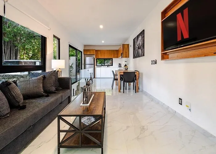 Magnificent One Block From Playacar Apartment
